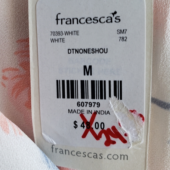 ☀️2 for $20☀️*New* Size Medium Floor Length Floral Dress - Picture 8 of 8